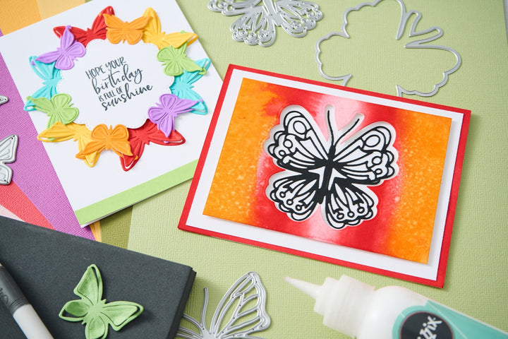 Thinlits Stanzset 9Stück - Spring Wings by Catherine Pooler - Kidis Art
