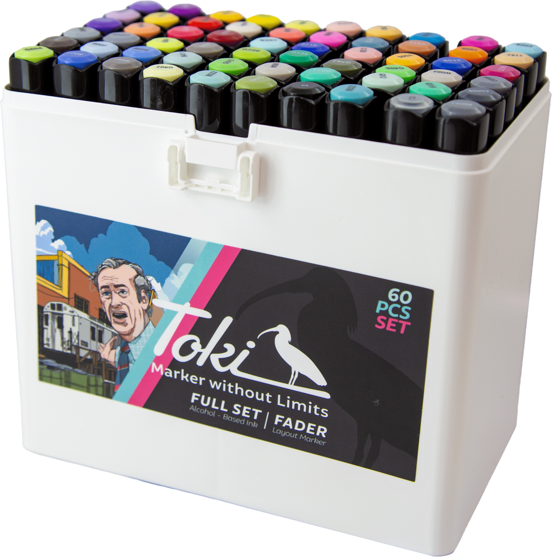Toki Fader Marker 60er Full Set
