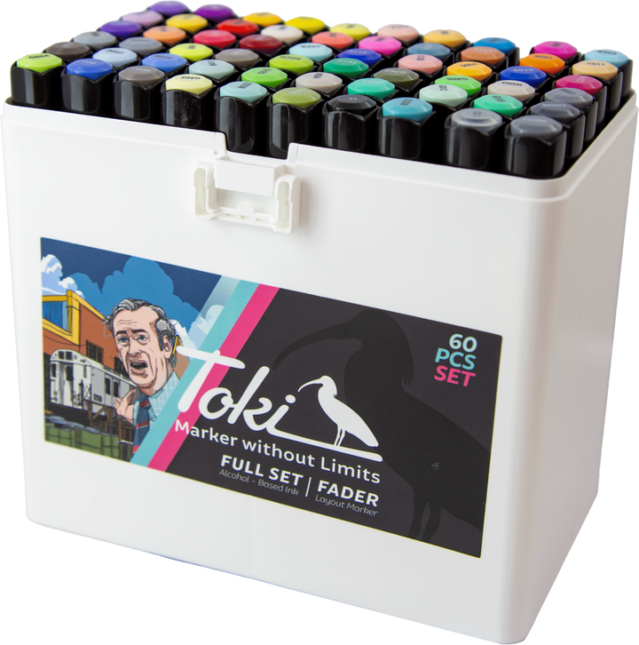 Toki Fader Marker 60er Full Set