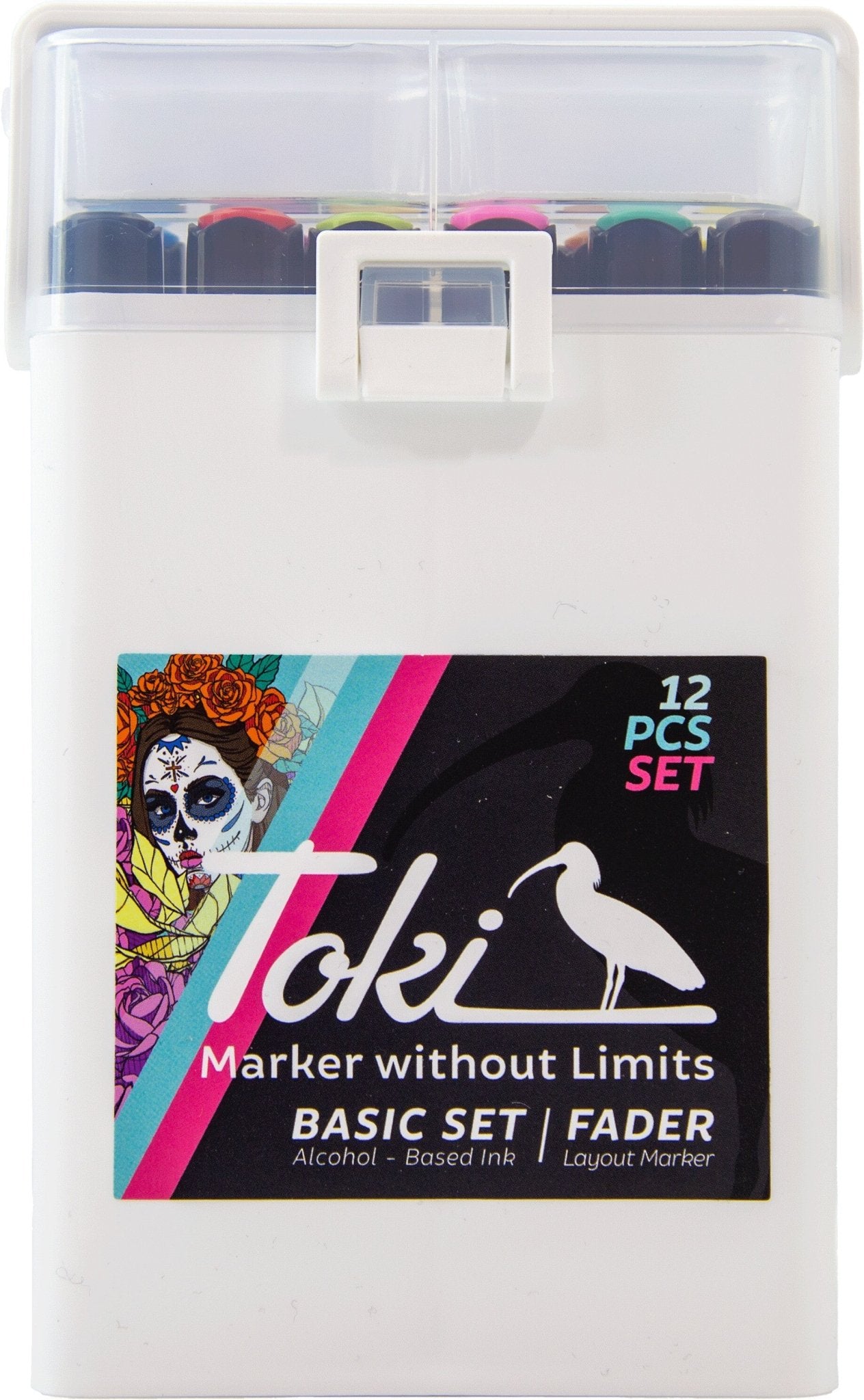 Toki Fader Marker 12er Basic Set - Kidis Art