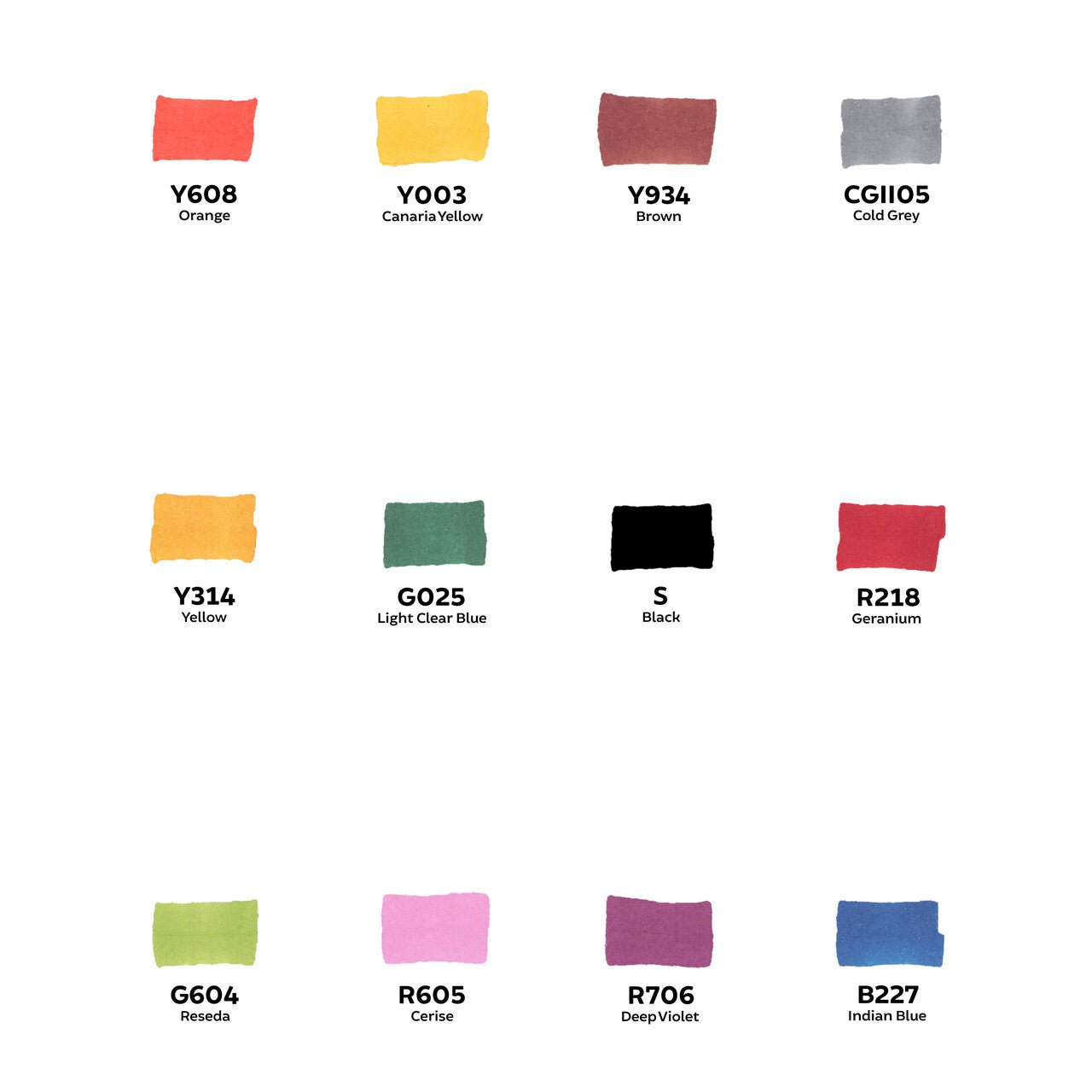 Toki Fader Marker 12er Basic Set - Kidis Art