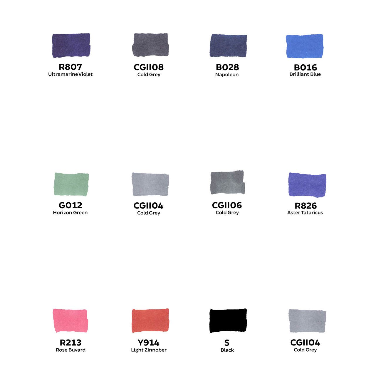 Toki Fader Marker 12er Smokey Set - Kidis Art