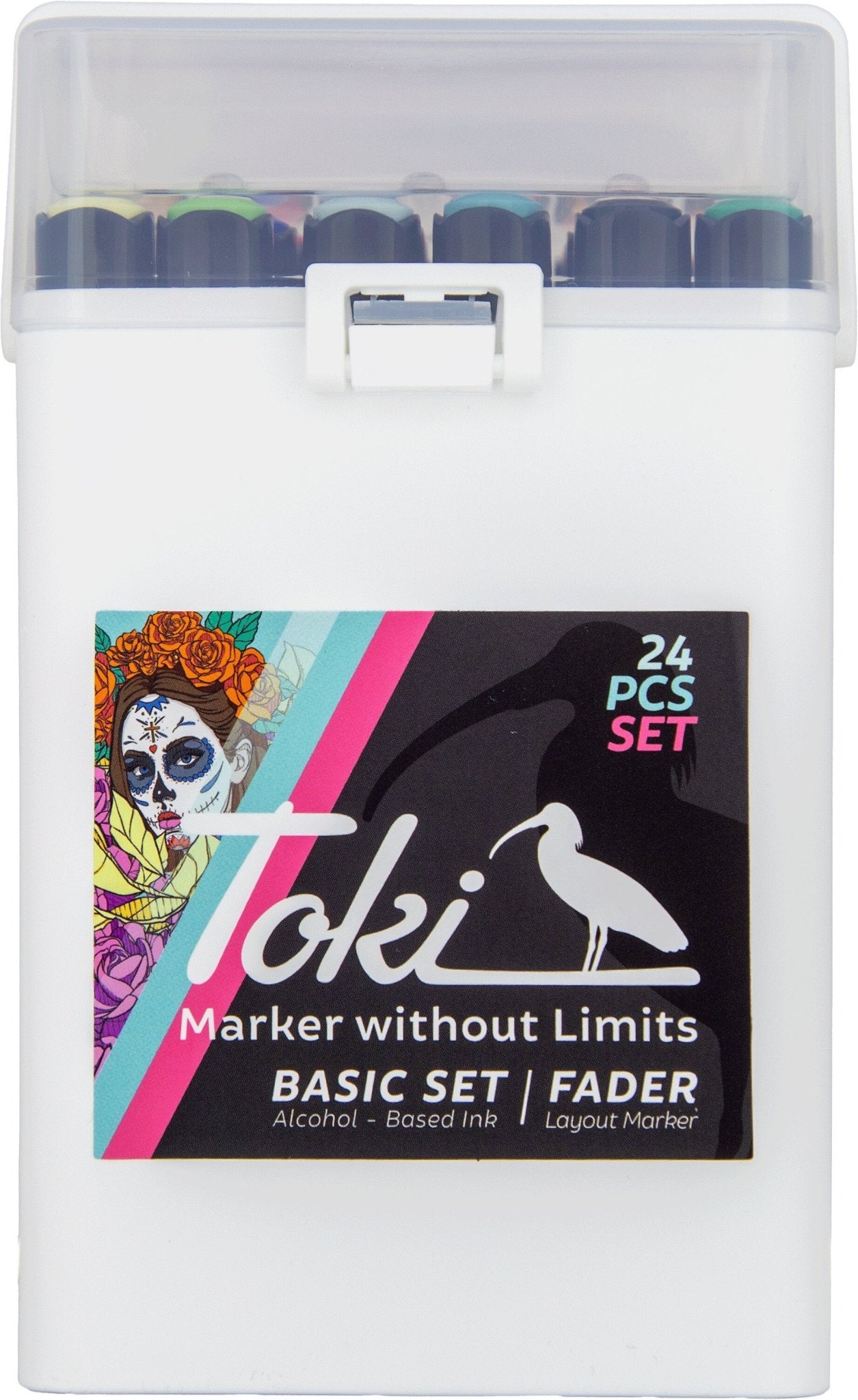 Toki Fader Marker 24er Basic Set - Kidis Art