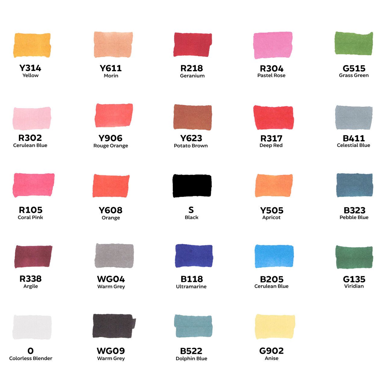 Toki Fader Marker 24er Basic Set - Kidis Art