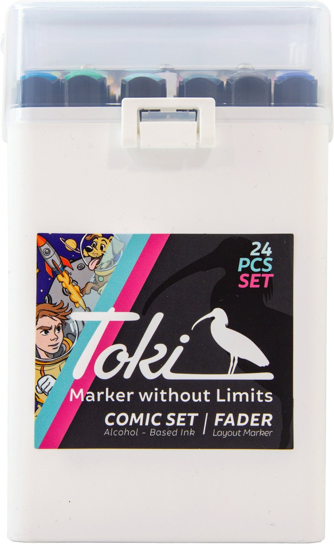 Toki Fader Marker 24er Comic Set - Kidis Art