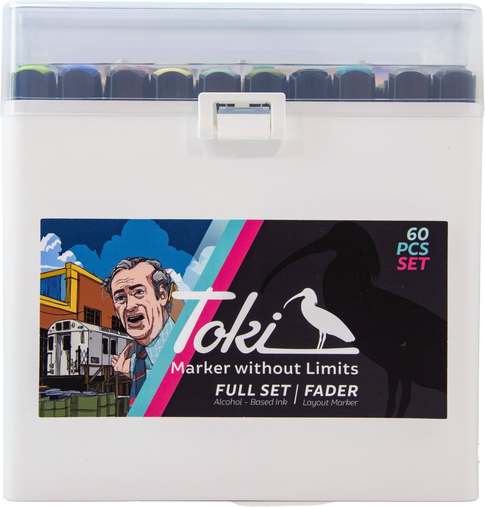 Toki Fader Marker 60er Full Set - Kidis Art