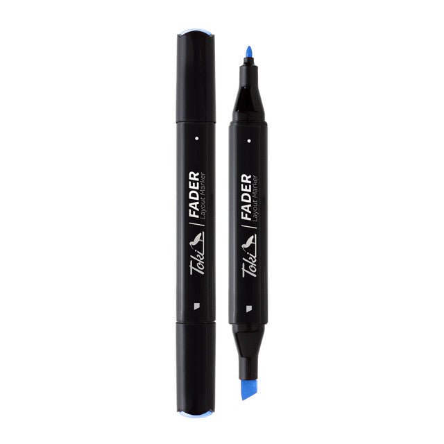 Toki Fader Marker B016 Brilliant Blue - Kidis Art