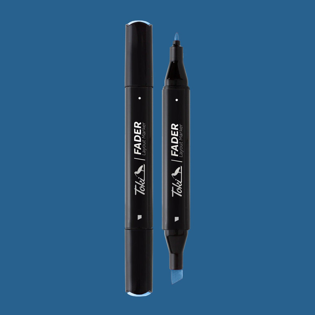 Toki Fader Marker B227 Indian Blue - Kidis Art