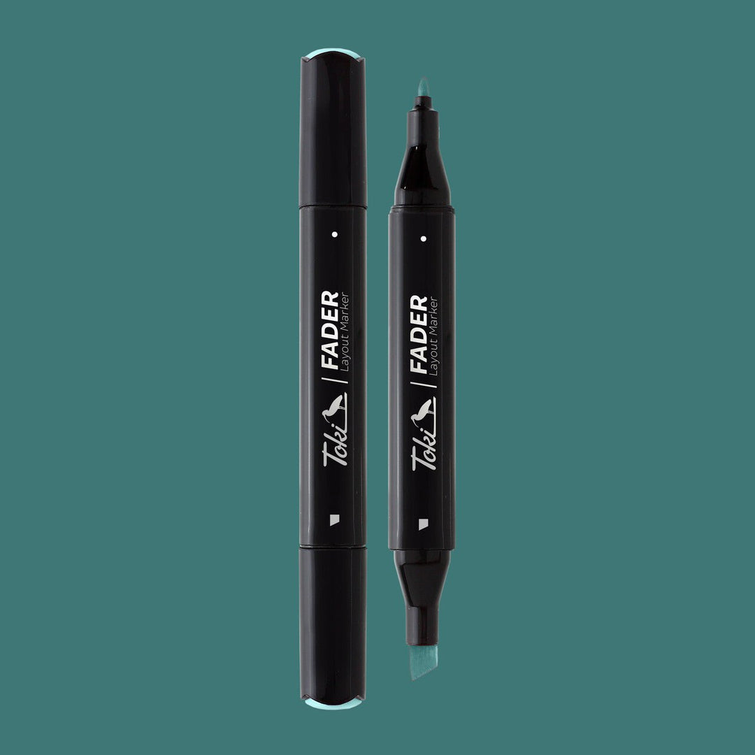 Toki Fader Marker B323 Pebble Blue - Kidis Art