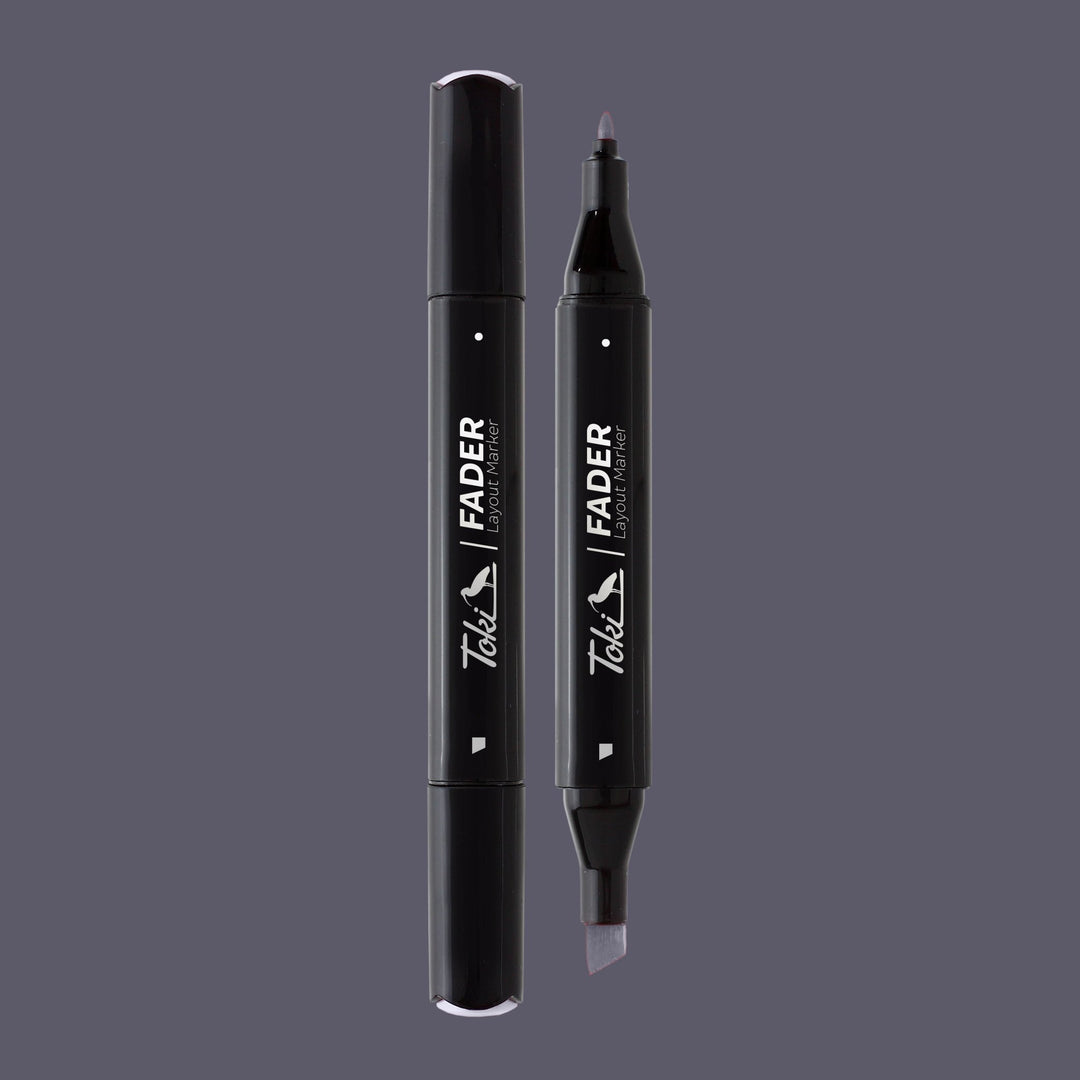 Toki Fader Marker CGII8 Cold Grey - Kidis Art