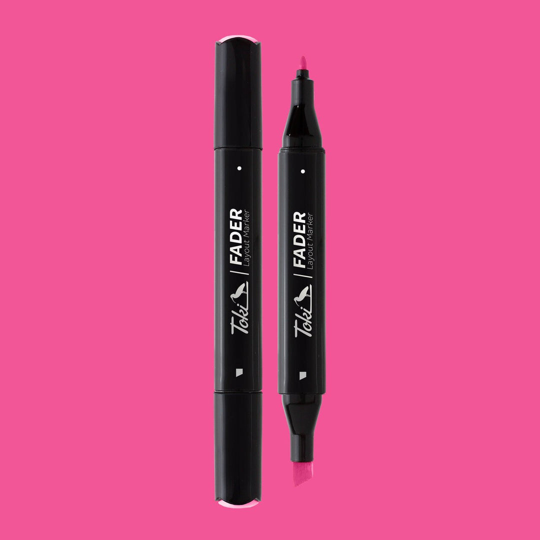 Toki Fader Marker R607 Vivid Pink - Kidis Art
