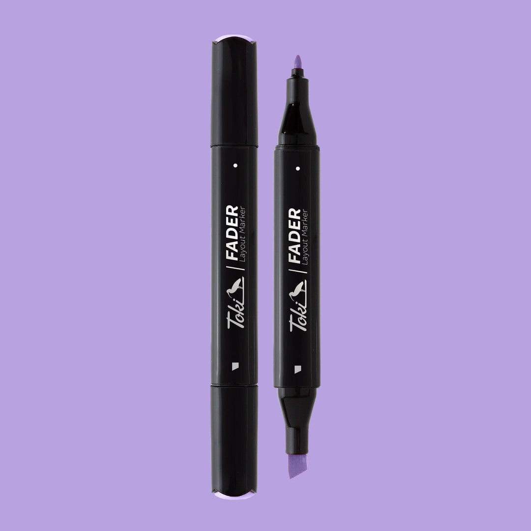 Toki Fader Marker R703 Pastel Violet - Kidis Art