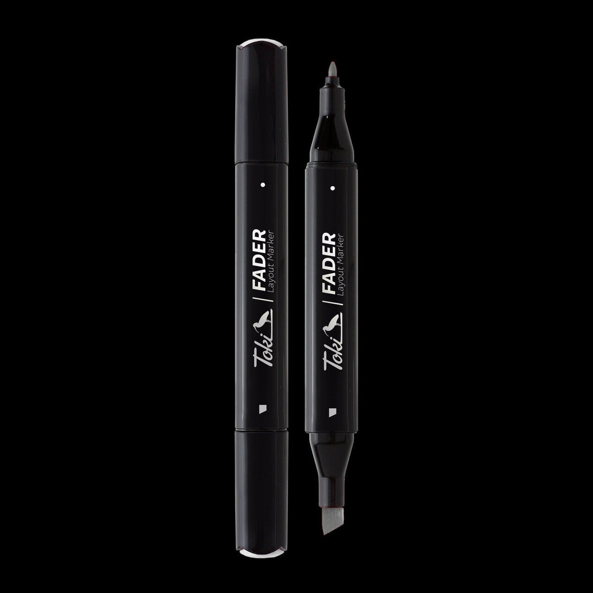 Toki Fader Marker S Black - Kidis Art