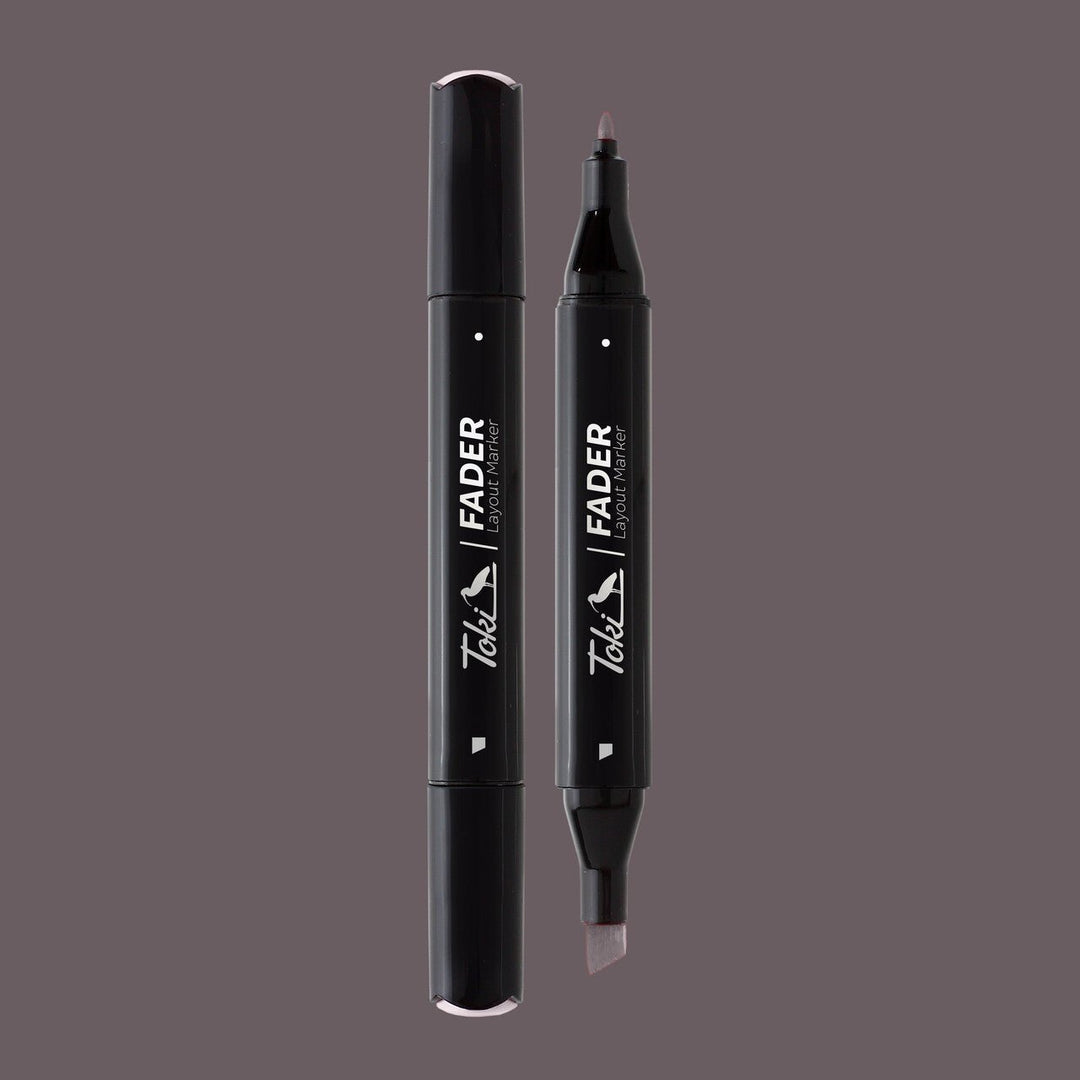 Toki Fader Marker WG6 Warm Grey - Kidis Art