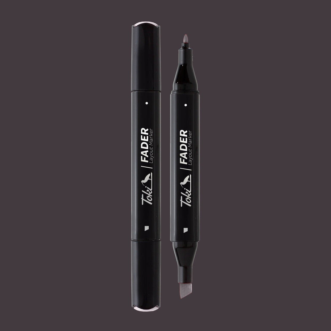 Toki Fader Marker WG9 Warm Grey - Kidis Art