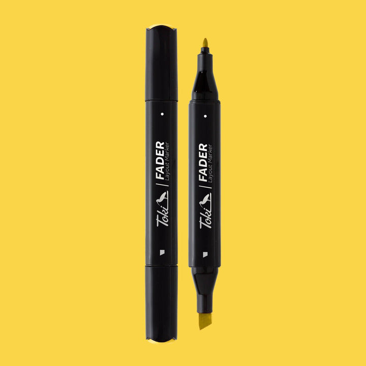 Toki Fader Marker Y107 Lightning Yellow - Kidis Art