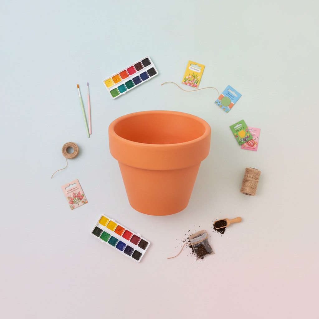 Tontopf terracotta 4cm 10Stk - Kidis Art