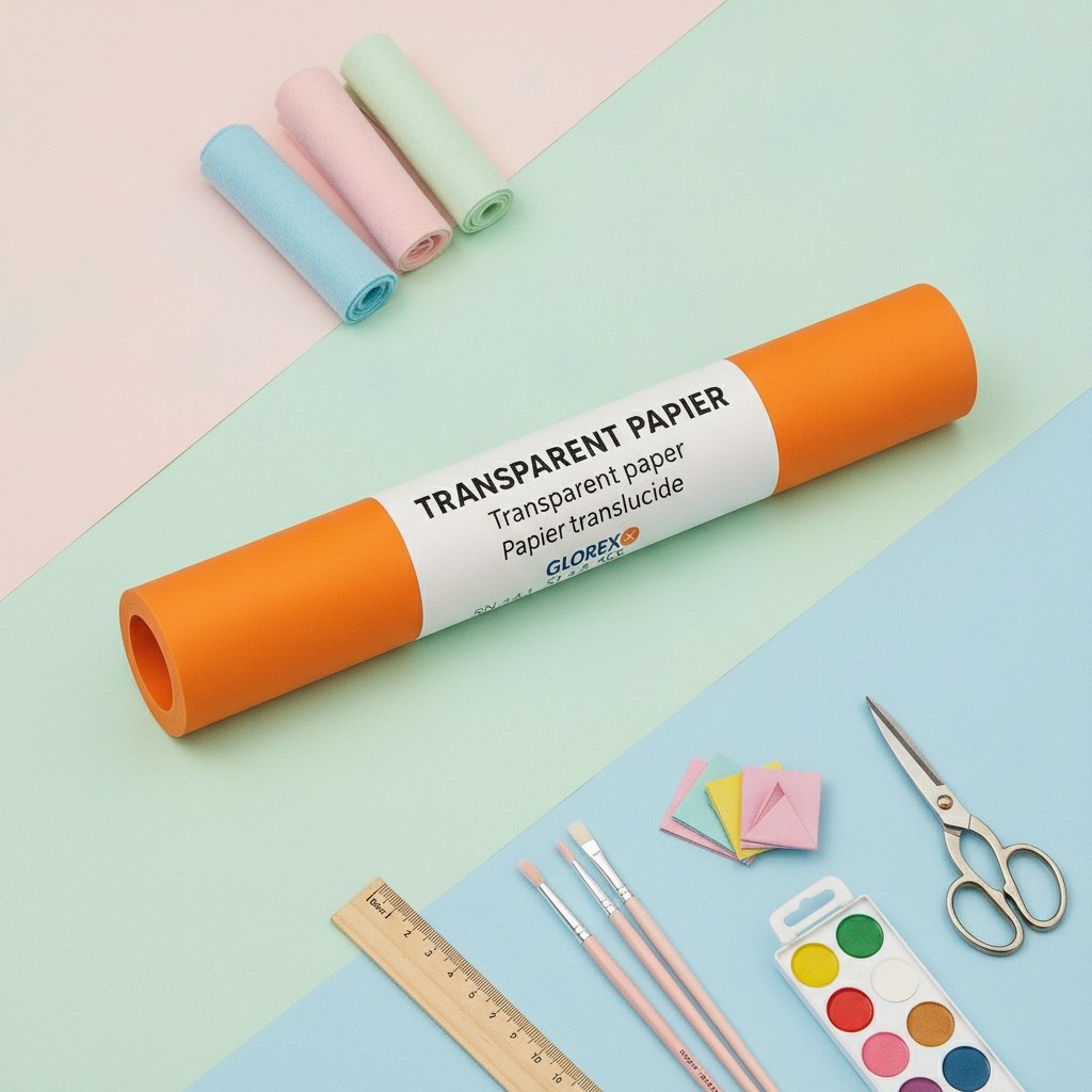 Transparentpapier orange - Kidis Art