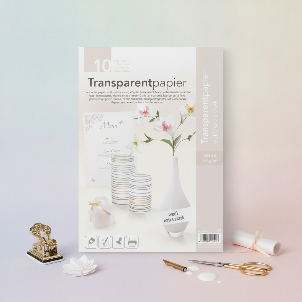 Transparentpapier weiss - Kidis Art