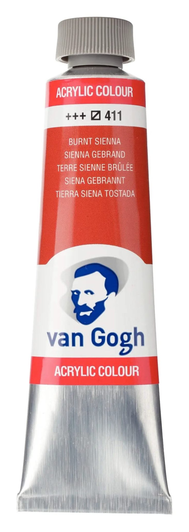 Van Gogh Acrylfarbe Tube 40 ml Siena Gebrannt 411 - Kidis Art
