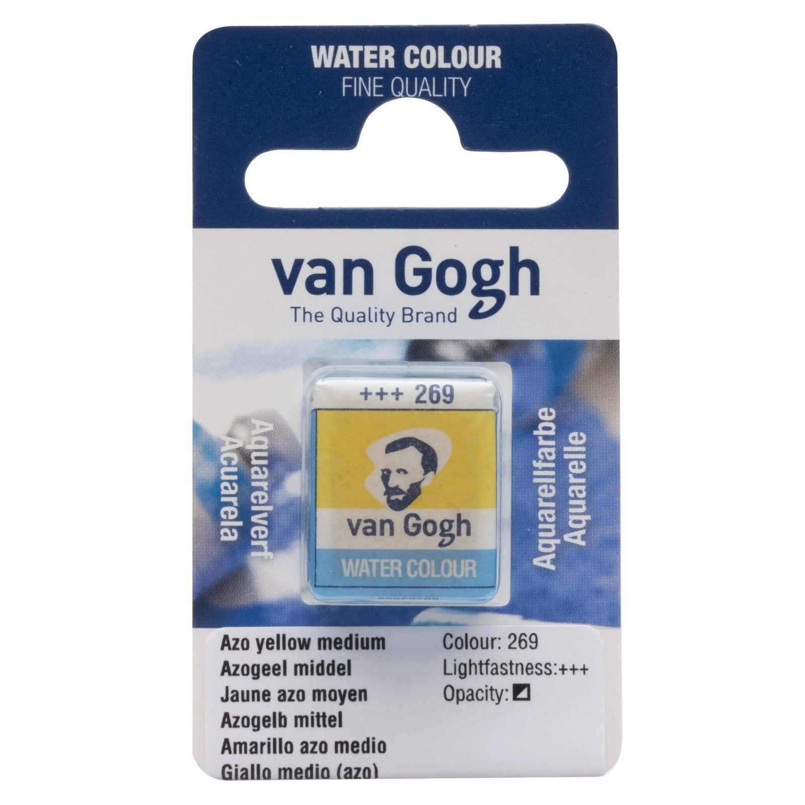 Van Gogh Aquarellfarbe Näpfchen Azogelb Mittel 269 - Kidis Art