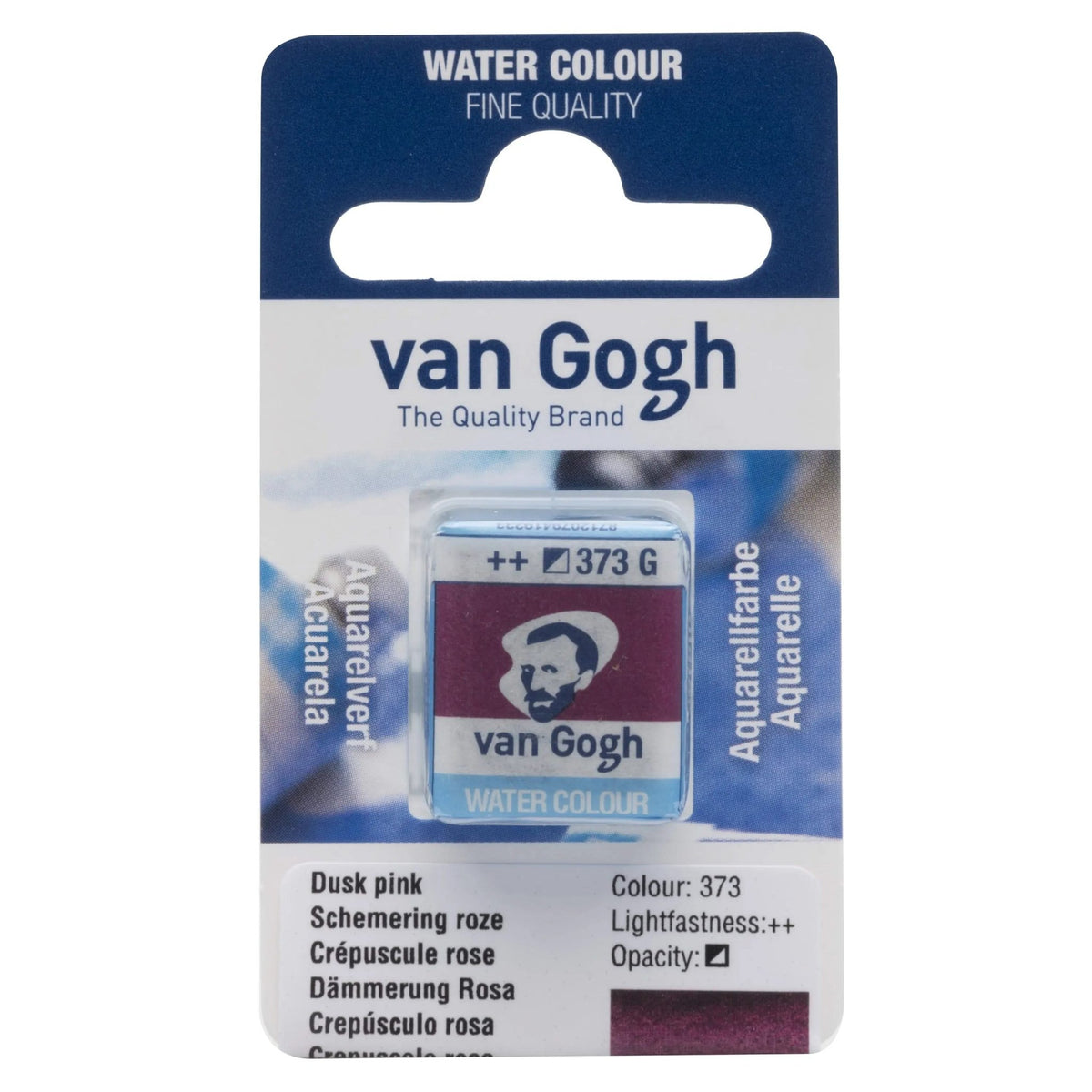 Van Gogh Aquarellfarbe Näpfchen Dämmerung Rosa 373 - Kidis Art