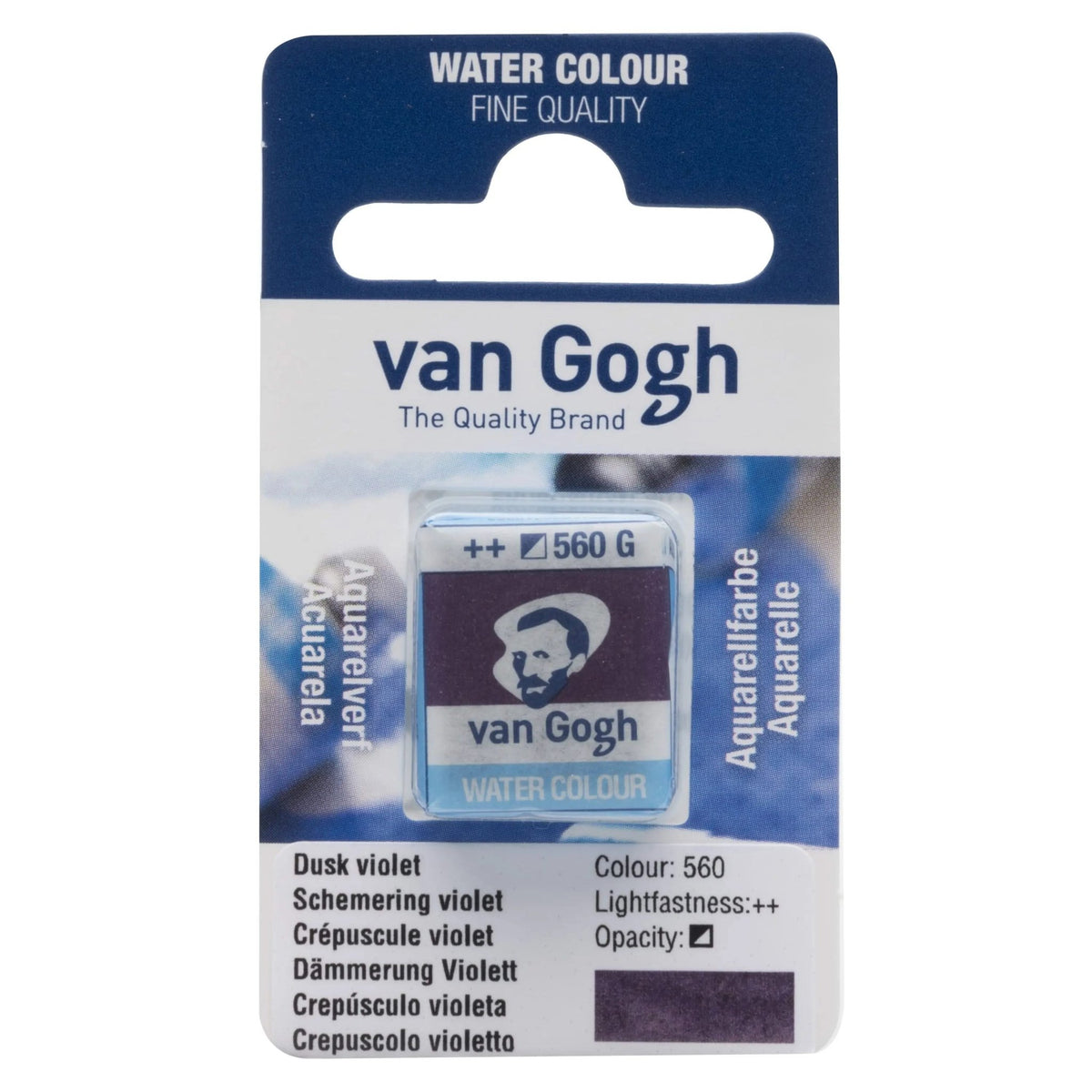 Van Gogh Aquarellfarbe Näpfchen Dämmerung Violett 560 - Kidis Art