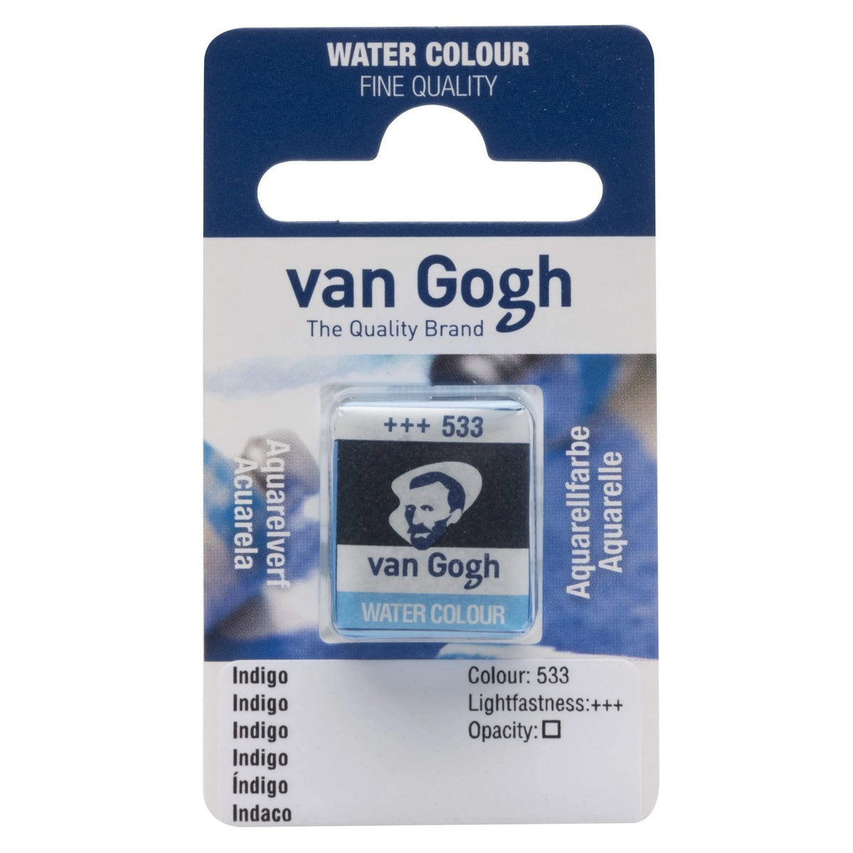 Van Gogh Aquarellfarbe Näpfchen Indigo 533 - Kidis Art