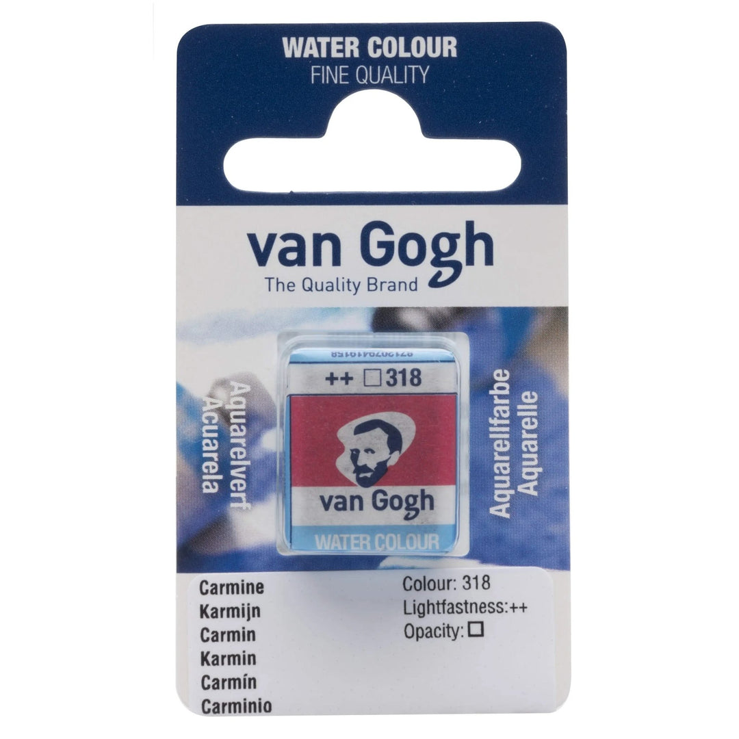 Van Gogh Aquarellfarbe Näpfchen Karmin 318 - Kidis Art