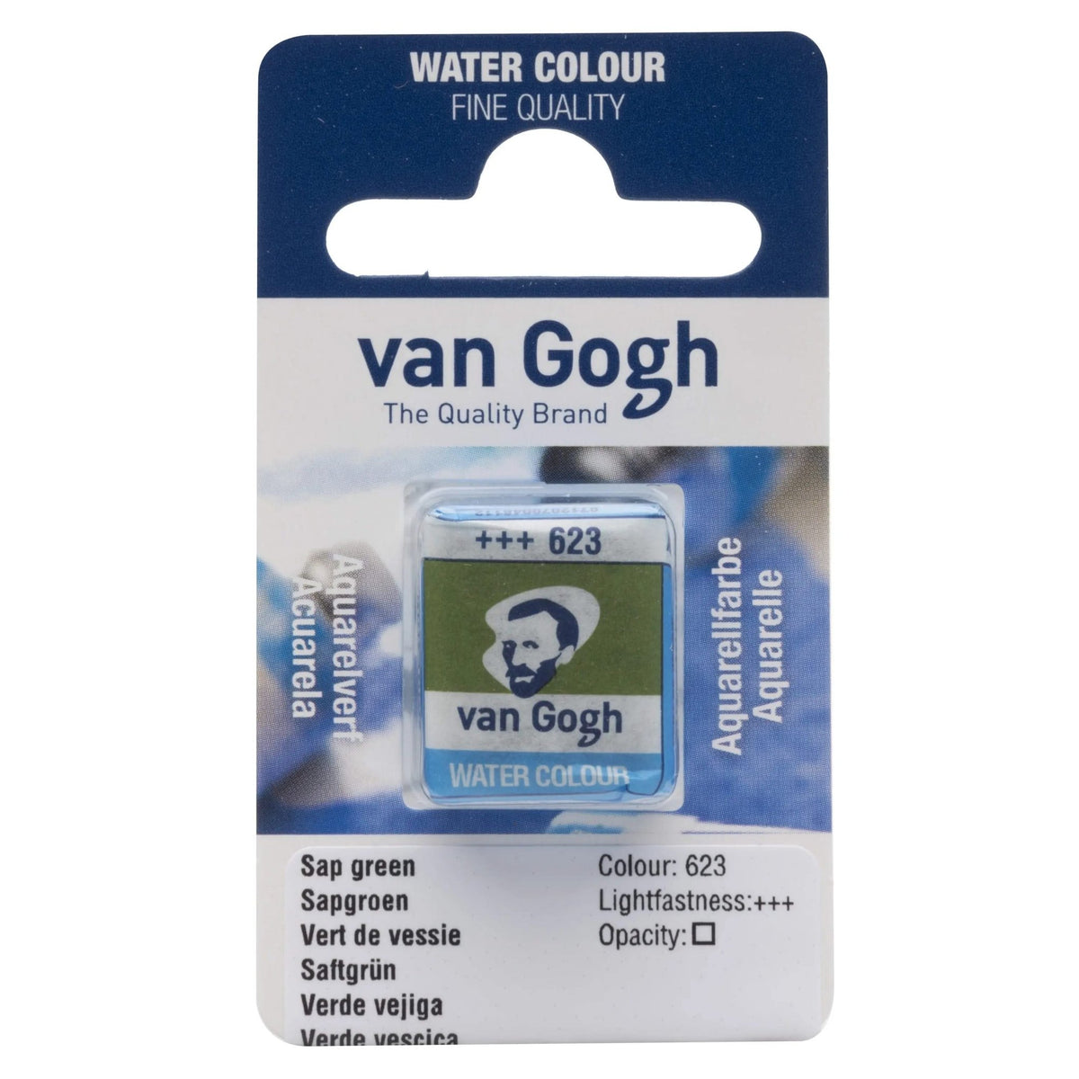 Van Gogh Aquarellfarbe Näpfchen Saftgrün 623 - Kidis Art