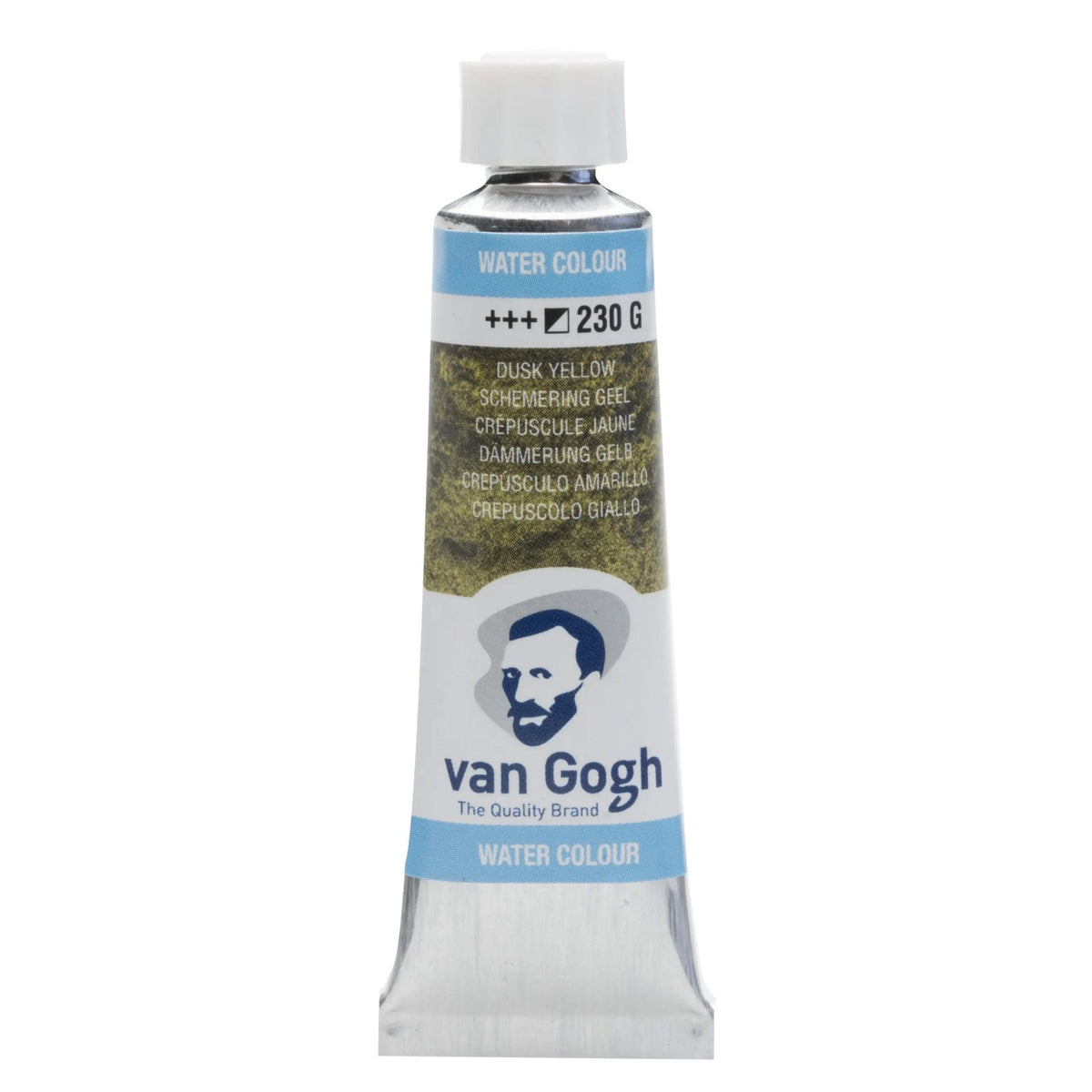 Van Gogh Aquarellfarbe Tube 10 ml Dämmerung Gelb 230 - Kidis Art