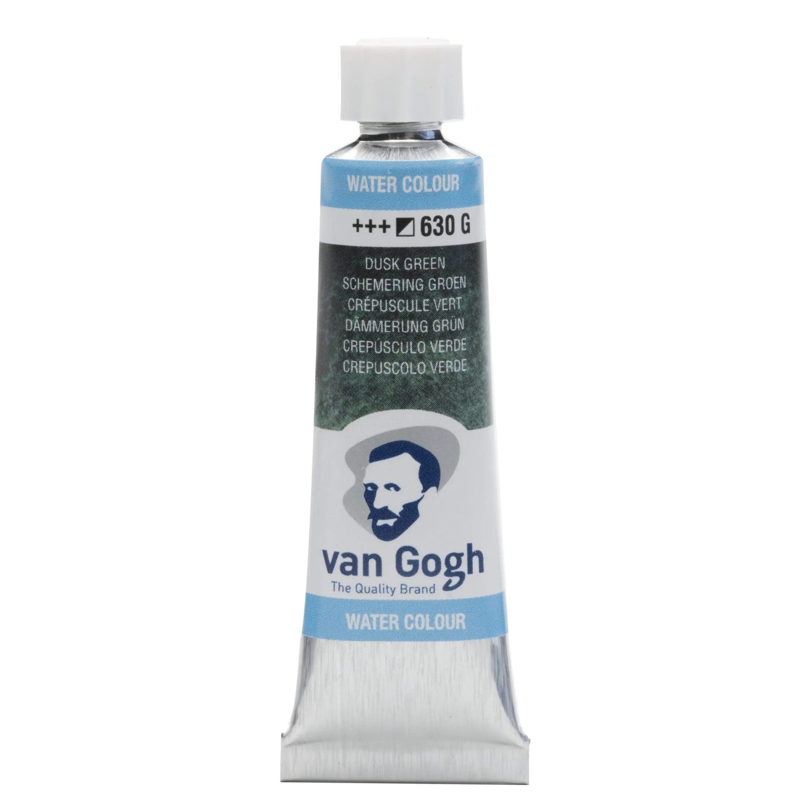 Van Gogh Aquarellfarbe Tube 10 ml Dämmerung Grün 630 - Kidis Art
