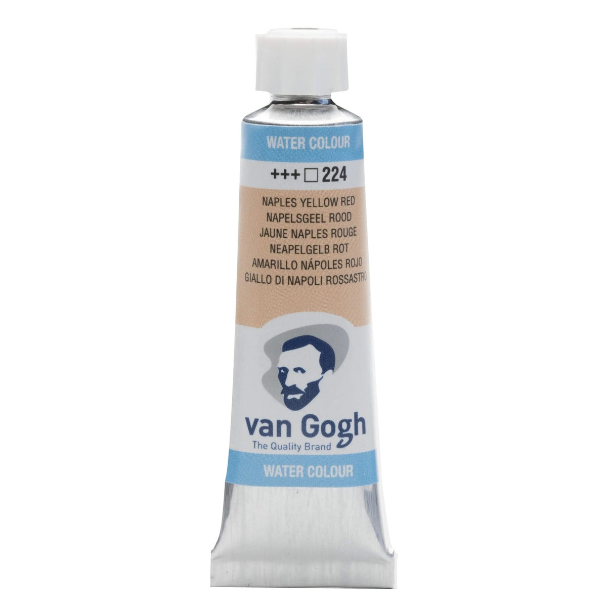 Van Gogh Aquarellfarbe Tube 10 ml Neapelgelb Rot 224 - Kidis Art