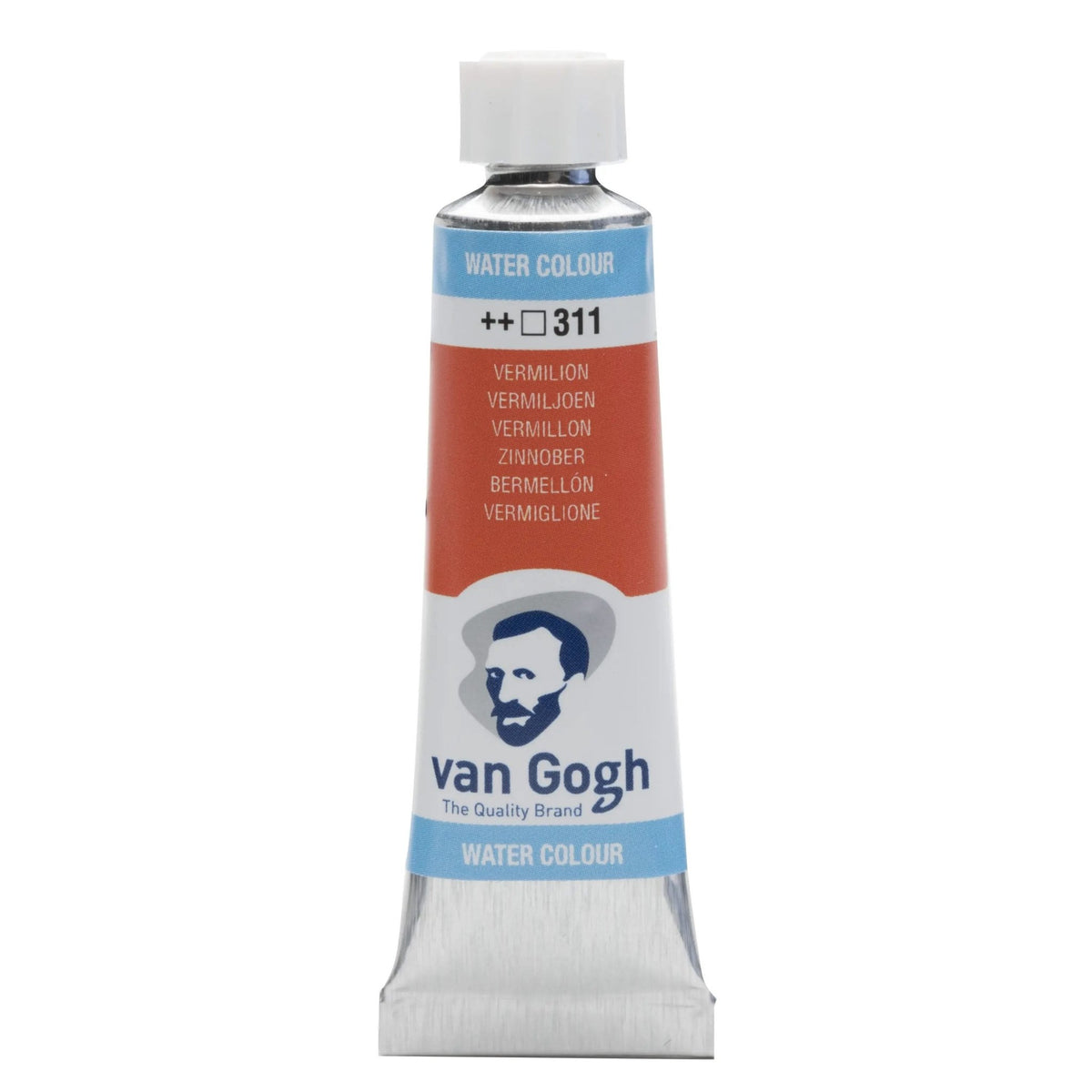 Van Gogh Aquarellfarbe Tube 10 ml Zinnober 311 - Kidis Art