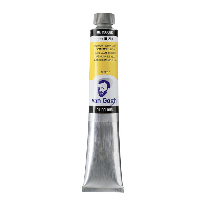 Van Gogh Ölfarbe Tube 20 ml Kadmiumgelb Hell 208 - Kidis Art