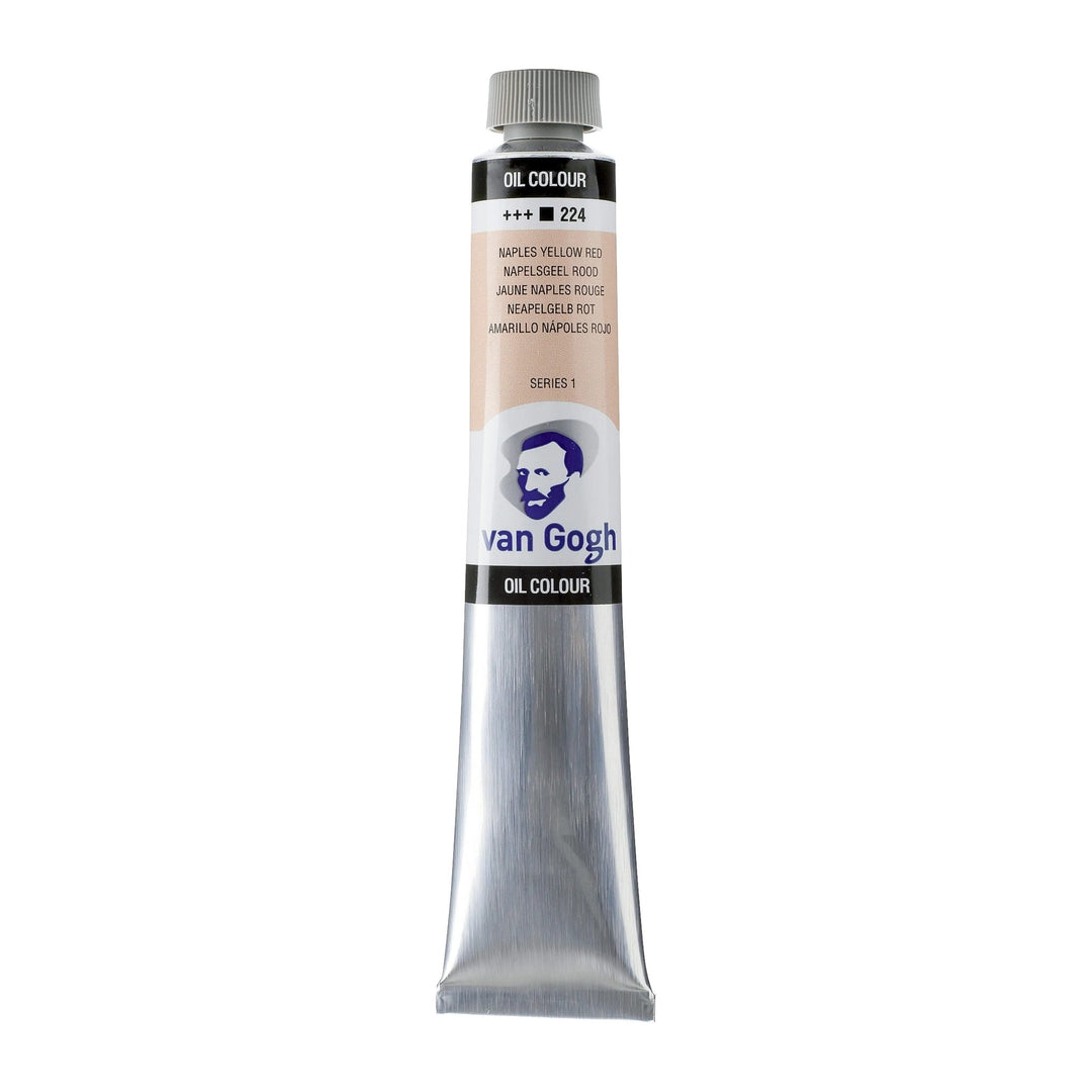 Van Gogh Ölfarbe Tube 20 ml Neapelgelb Rot 224 - Kidis Art