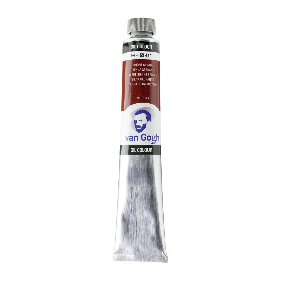Van Gogh Ölfarbe Tube 60 ml Siena Gebrannt 411 - Kidis Art