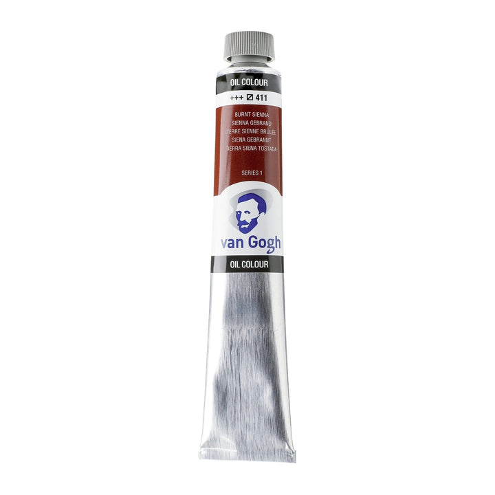 Van Gogh Ölfarbe Tube 60 ml Siena Gebrannt 411 - Kidis Art