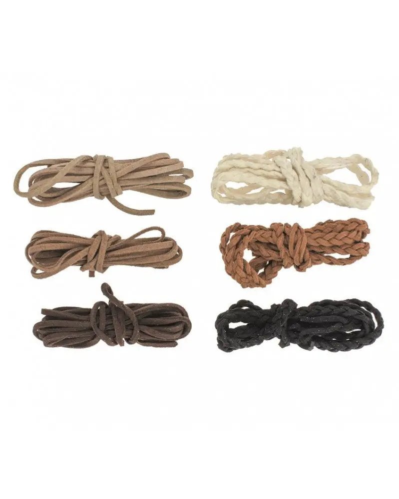 Veloursbänder, brauntöne,beige, schwarz 3x2m, 3x1m - Kidis Art