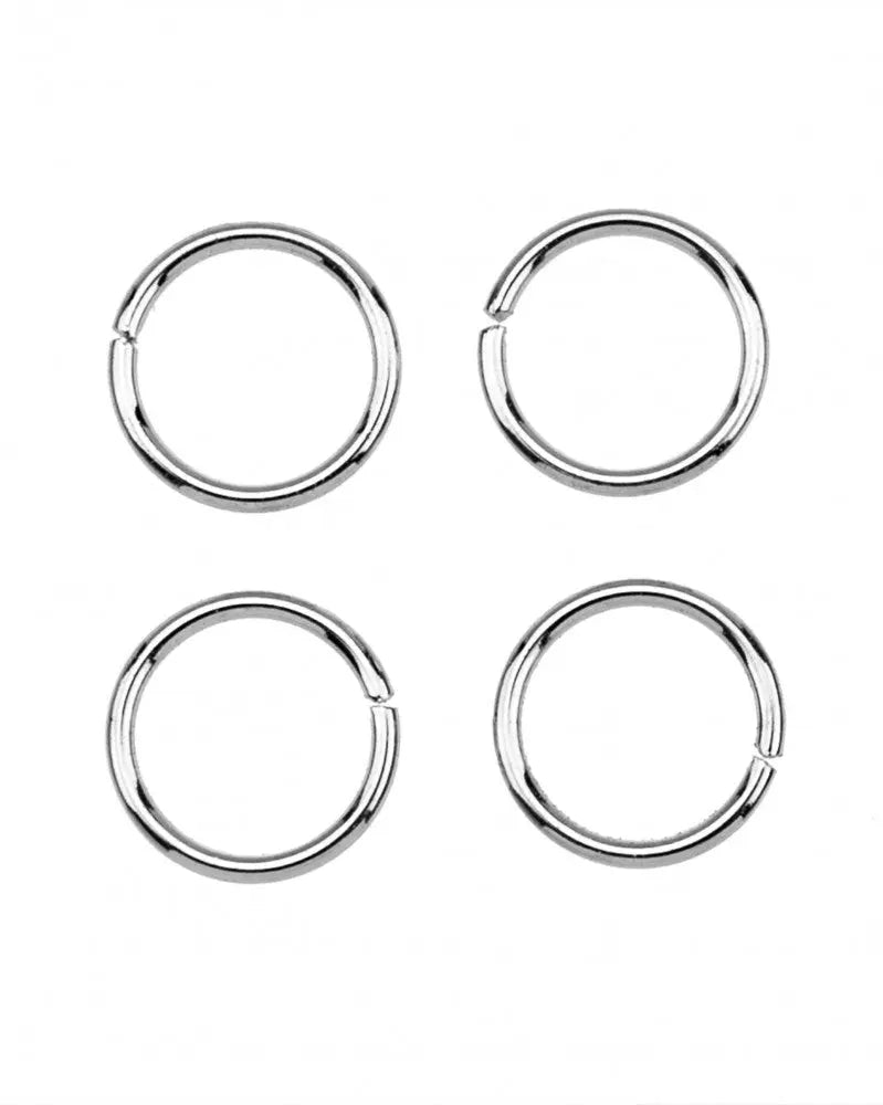 Verbindungsring 10x10mm, platin 20St. - Kidis Art