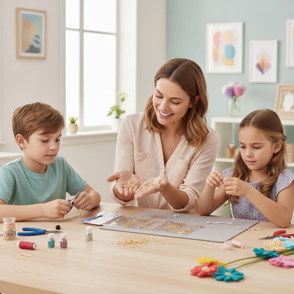 Verschlüsse-Mix 8versch goldfarben - Kidis Art