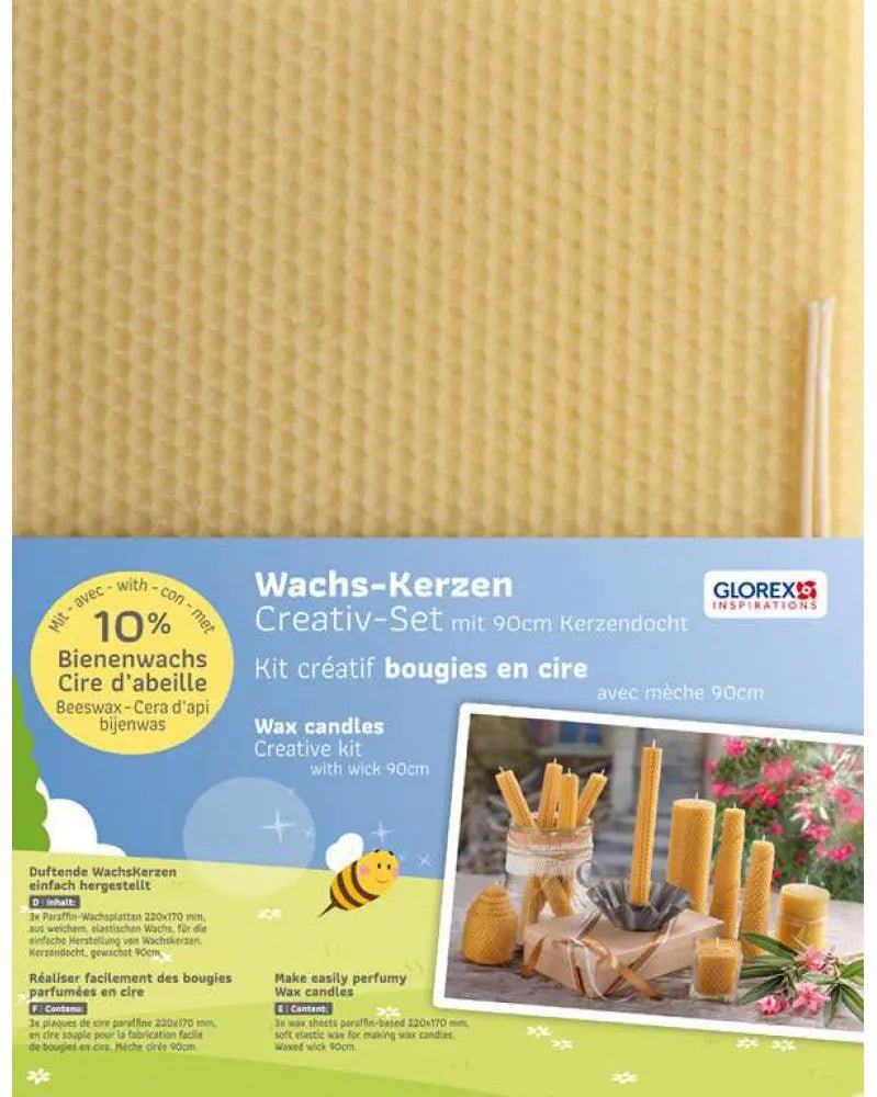 Wachswaben natur 3 St. - Kidis Art