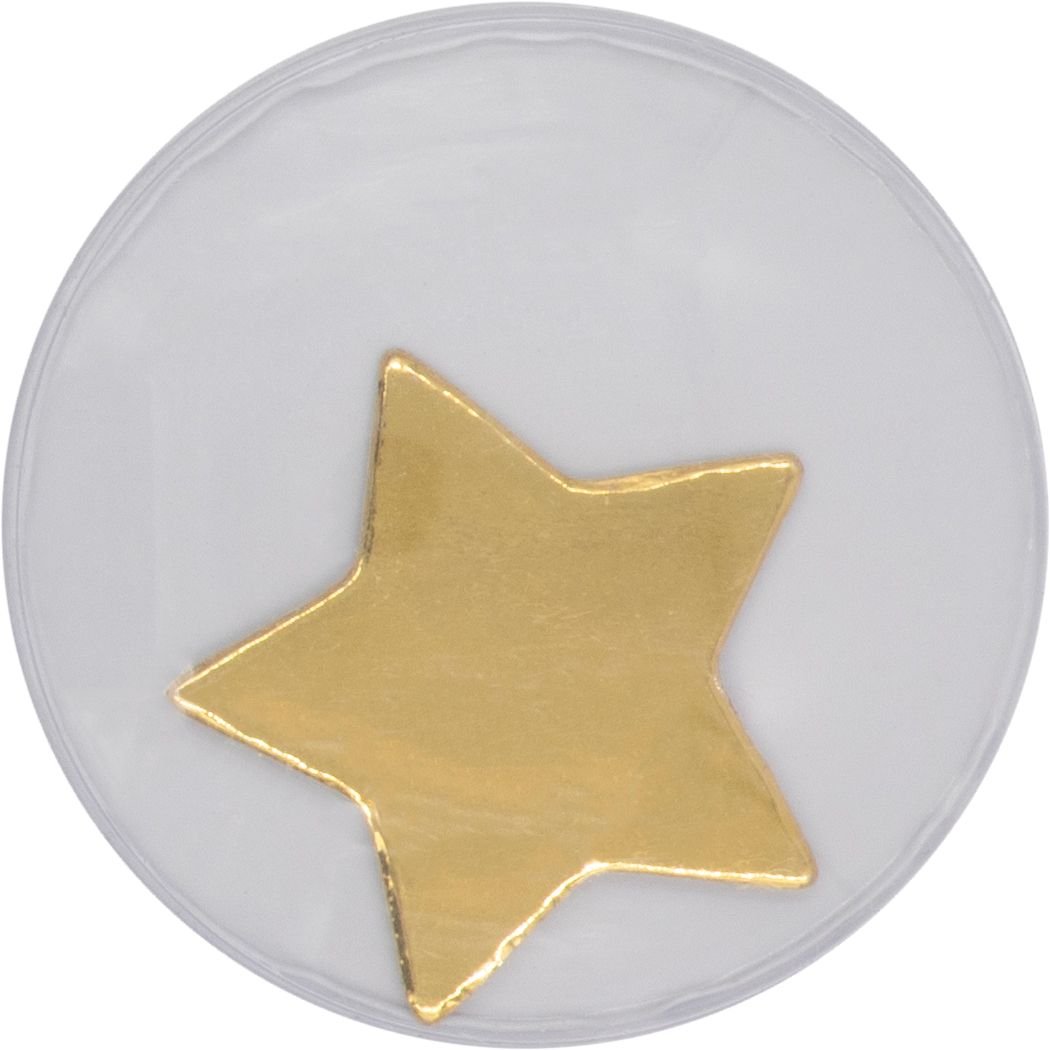 Wackelaugen Stern 4St. gold 35mm selbstklebend - Kidis Art