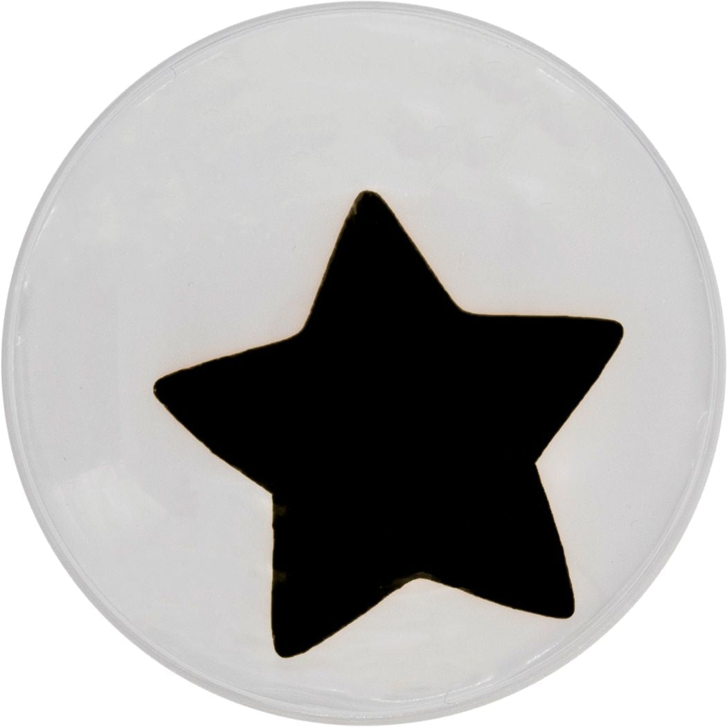 Wackelaugen Stern 4St. schwarz 35mm selbstklebend - Kidis Art