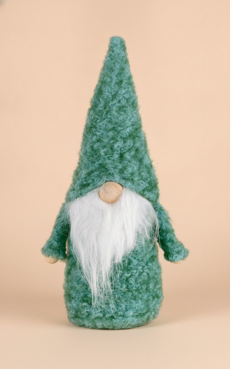 Weihnachtswichtel, Plüsch sort mint/petrol, 12x7,5x23cm - Kidis Art