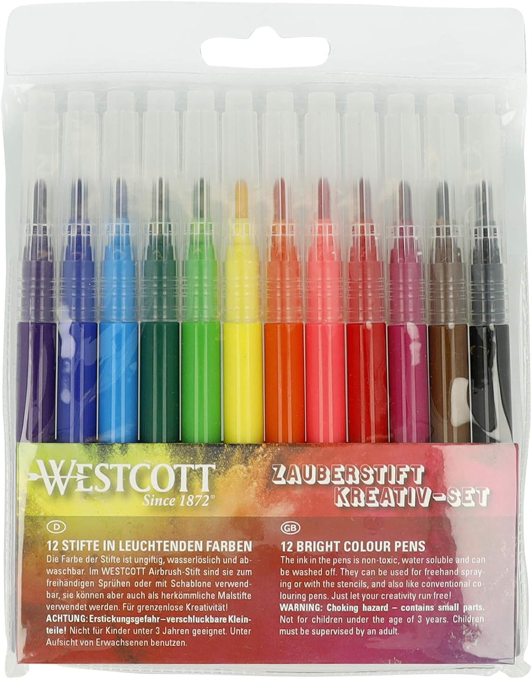WESTCOTT Airbrush Pens 12er Set - Kidis Art
