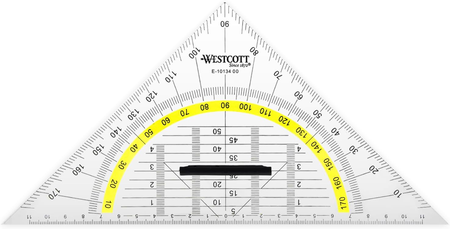 WESTCOTT Geodreieck 22cm - Kidis Art