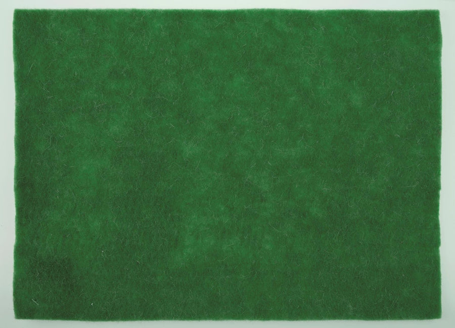 Wollfilz - Platte 30x40cm 4mm 30 Wolle/70% Polyester grün - Kidis Art