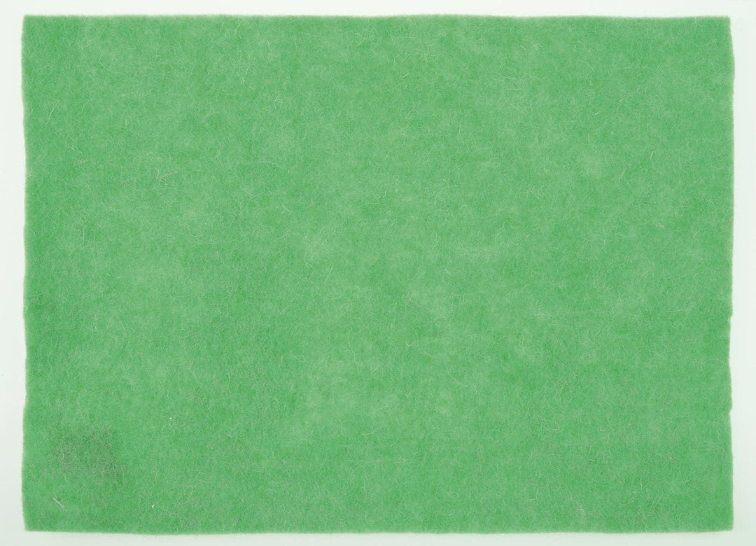 Wollfilz-Platte 30x40cm 4mm gerollt, hellgrün - Kidis Art