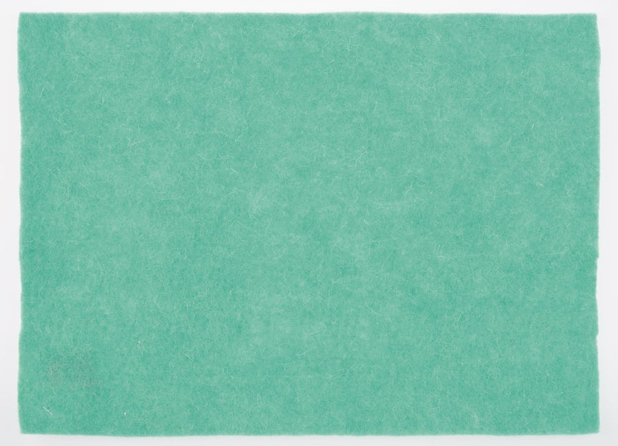 Wollfilz - Platte 30x40cm 4mm gerollt, mint - Kidis Art